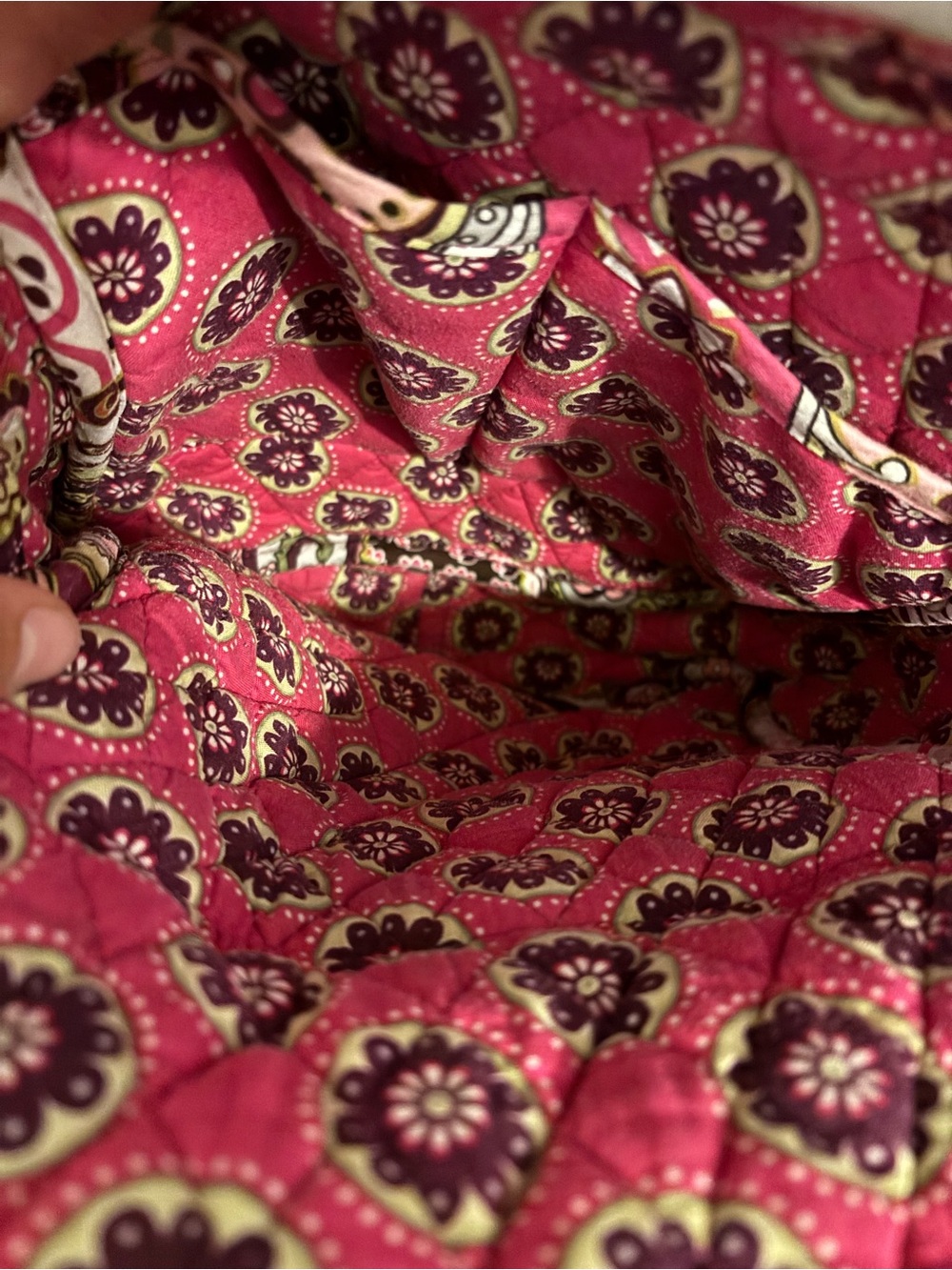 Vera Bradley small back pack print “Very Berry Paisley” - Picture 6 of 6